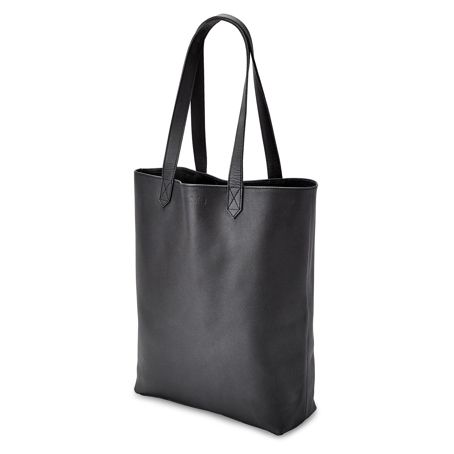 The Miina Jessica leather bag in black,