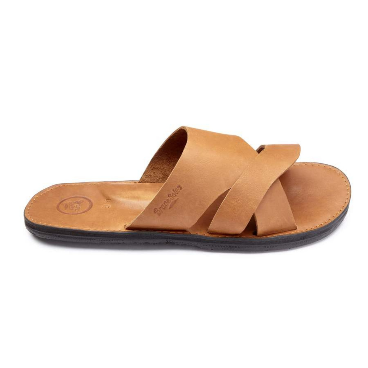 The Miina Mateo side view caramel