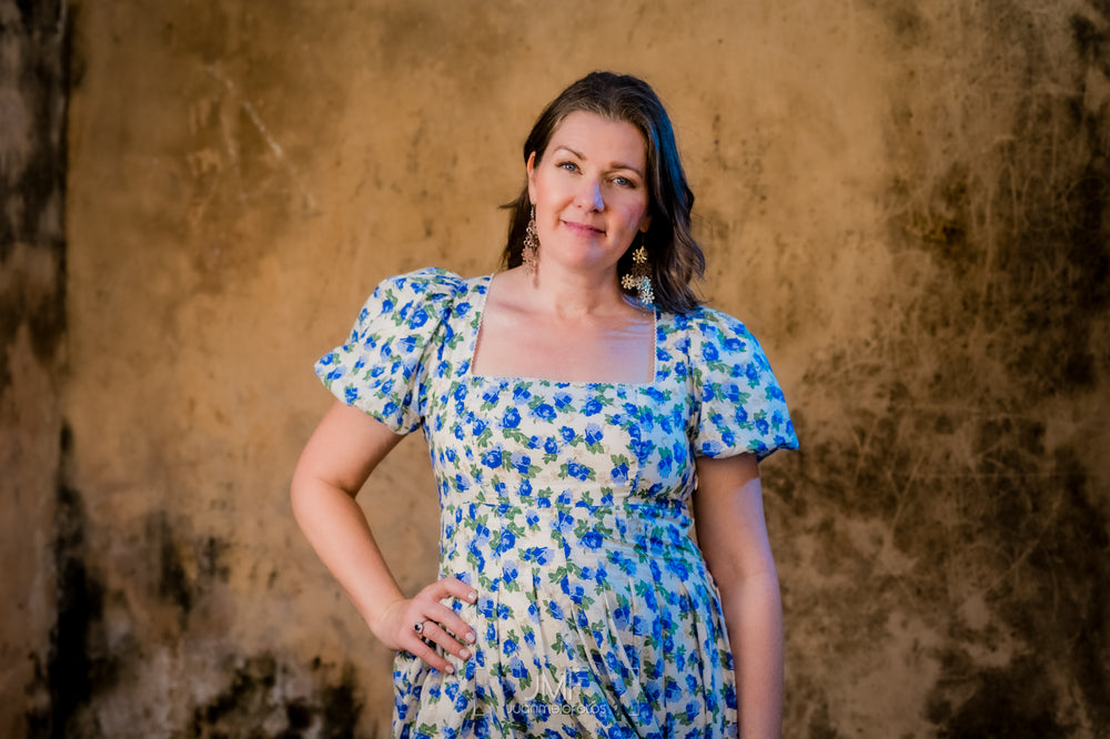 Photo of Christal Duncan, founder of Brave Soles and Miina Goods. 
