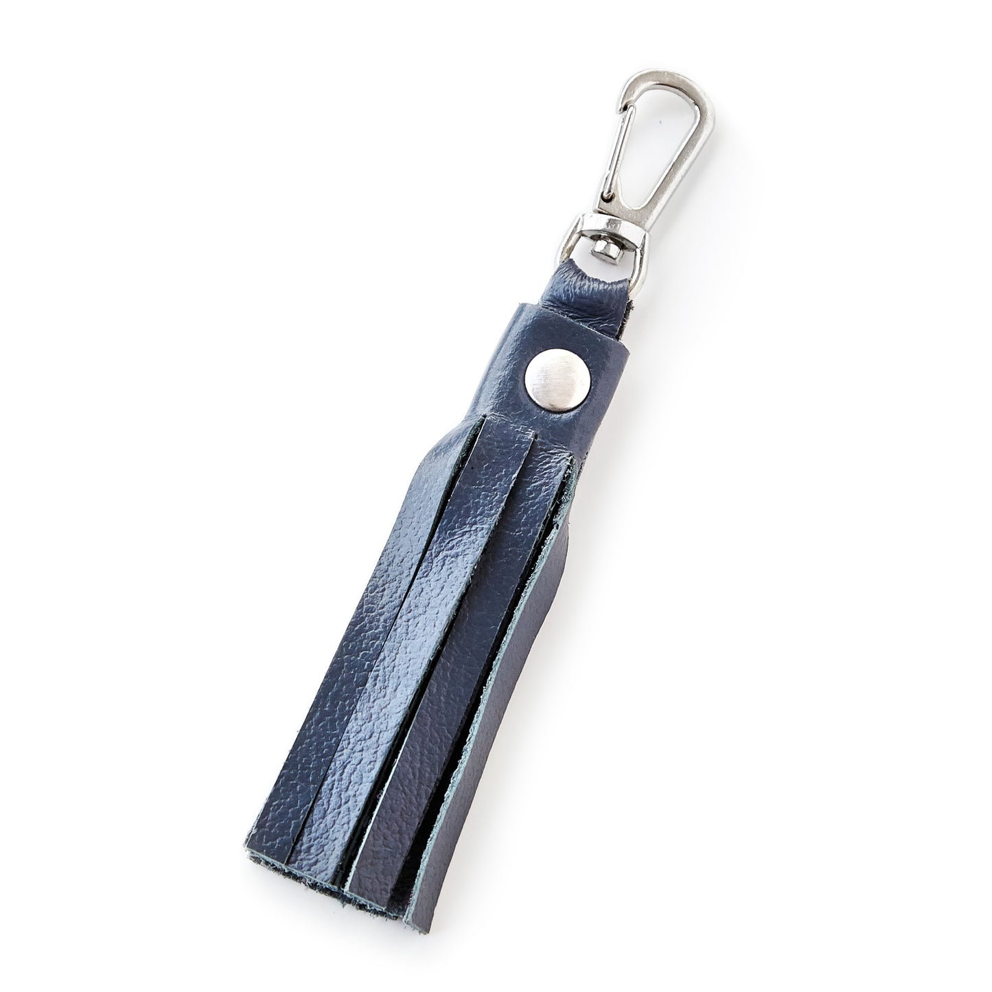 The Magdalen Leather Tassel Keychain